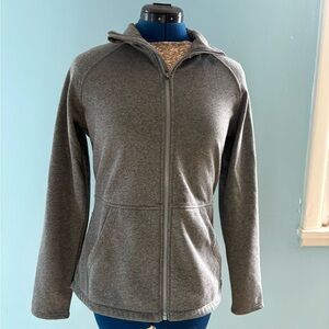 Skechers Charcoal Heather Gray Knit Fabric Medium